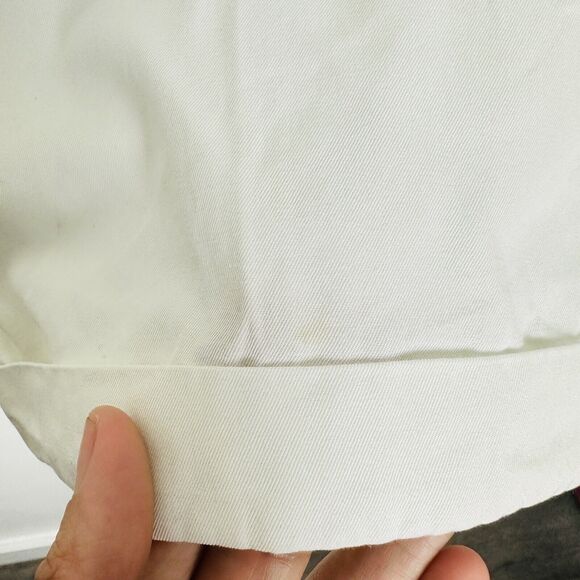 Gucci High Rise Belted Wide Leg Trousers Pants Waist 31 Off white - Picture 5 of 16